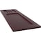 Ekena Millwork True Fit PVC San Miguel Mission Style Fixed Mount Shutters, Wine Red, 15W x 44H, PR TFP001SM15X044WR - alternate 9